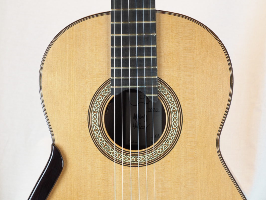 Classical concert guitar