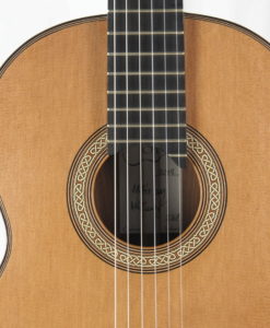 Michael O'Leary luthier classical guitar No 237 19OLE237-08