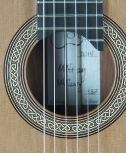Michael O'Leary luthier classical guitar No 237 19OLE237-07