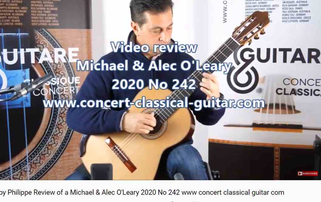 Classical concert guitar