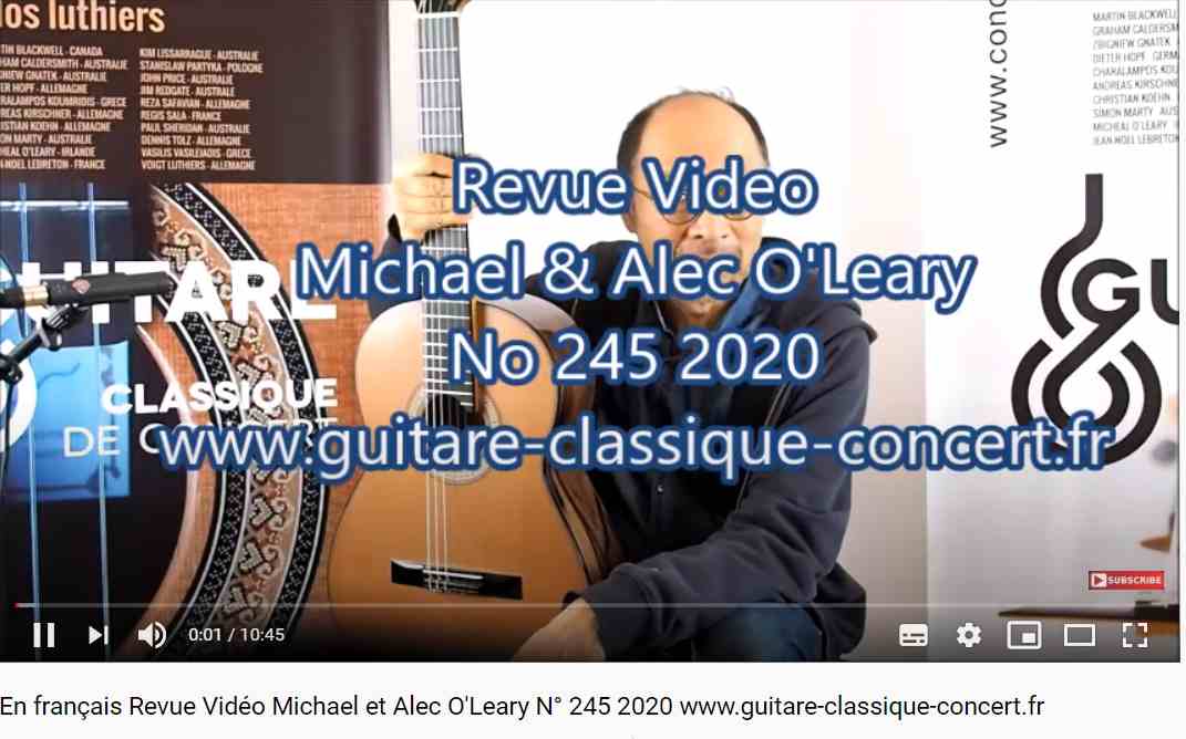 Classical concert guitar
