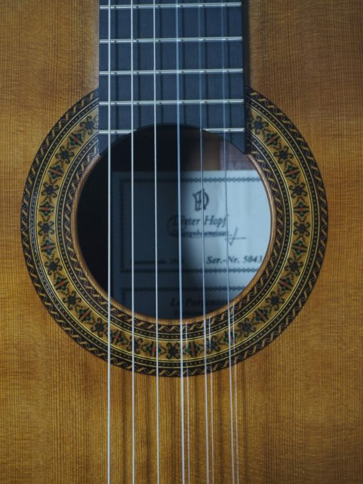 Giutare classical du luthier dieter hopf Portentosa