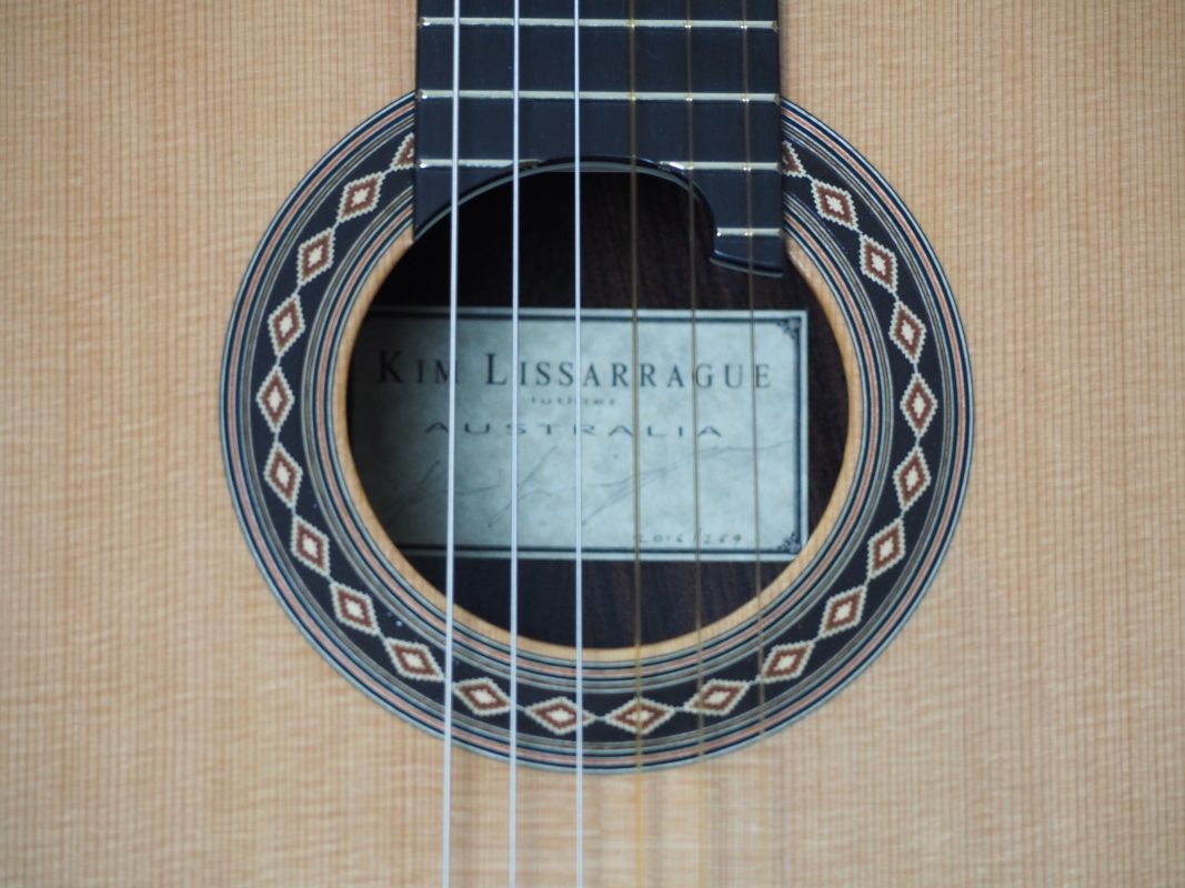 Classical concert guitar