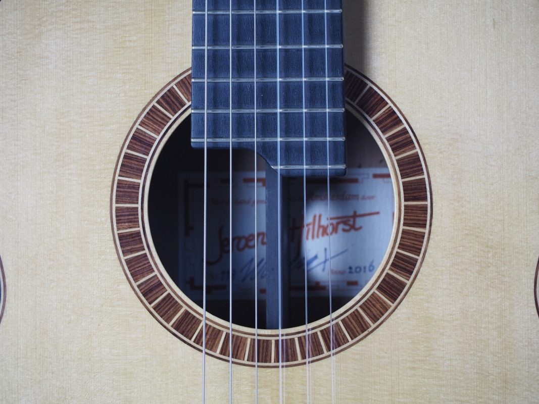 Classical concert guitar