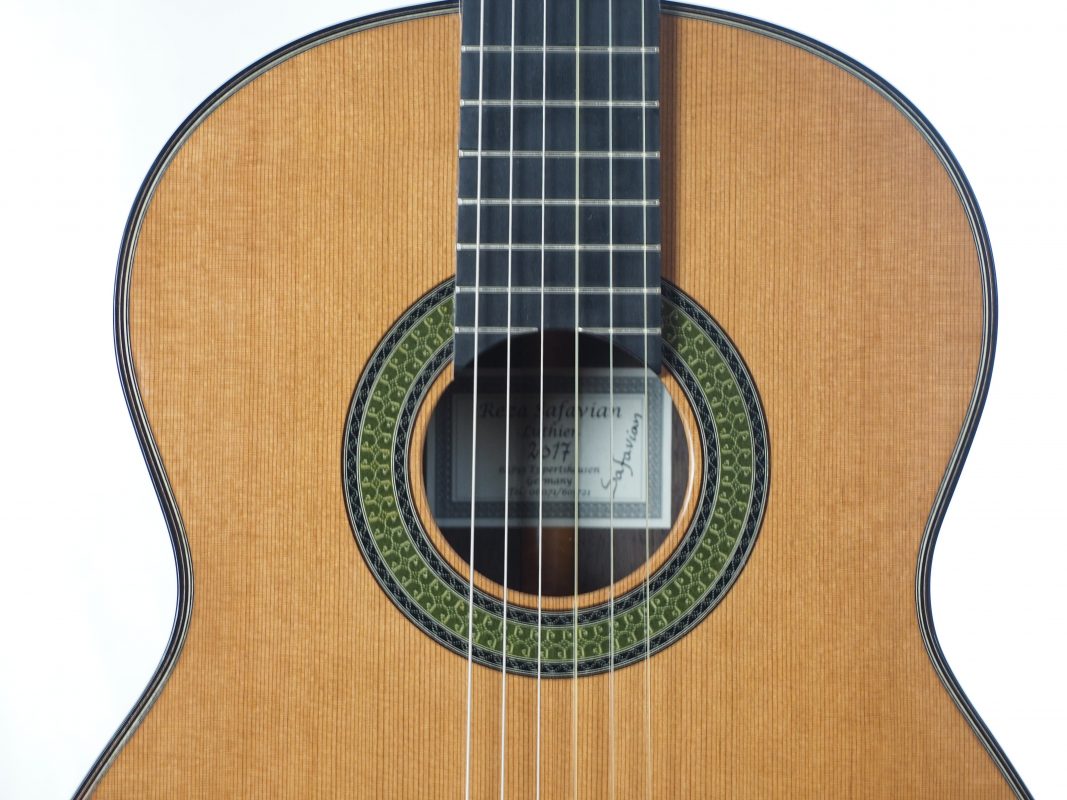 Classical concert guitar