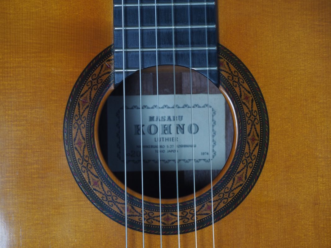 Classical concert guitar