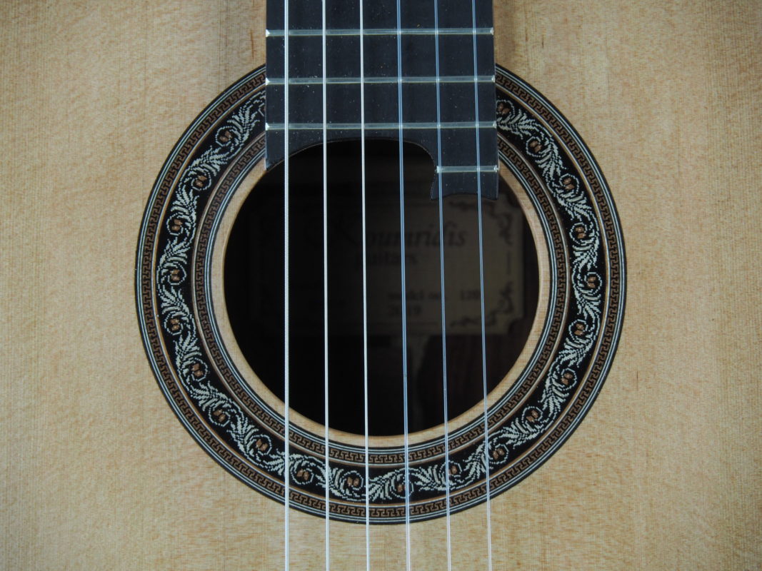Classical concert guitar