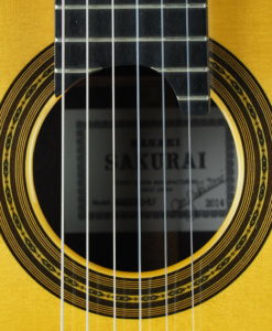 Masaki Sakurai Maestro-RF classical guitar luthier
