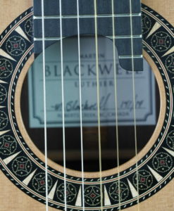 Classical guitar double-top from the luthier Martin Blackwell17BLA141-09