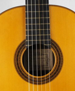 Guitarmaker Daniel Friederich n°266 1970 brazilian rosewood 18FRI266-09