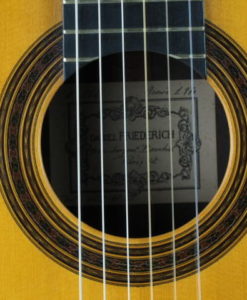 Guitarmaker Daniel Friederich n°266 1970 brazilian rosewood 18FRI266-08