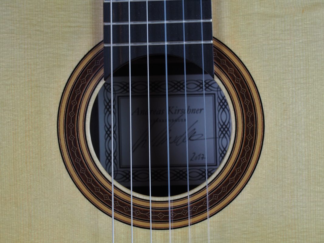 Classical concert guitar