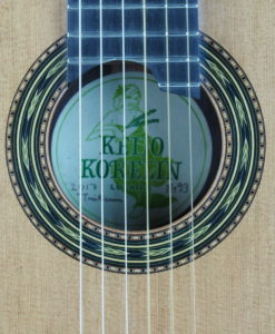 Luthier Keijo Korelin classical guitar double-top No. 93 2017 -02