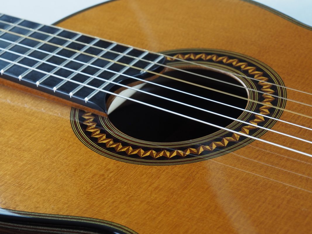 Classical concert guitar