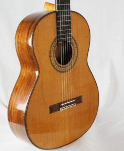 Luthier Dieter Hopf classical guitar Portentosa Evolucion