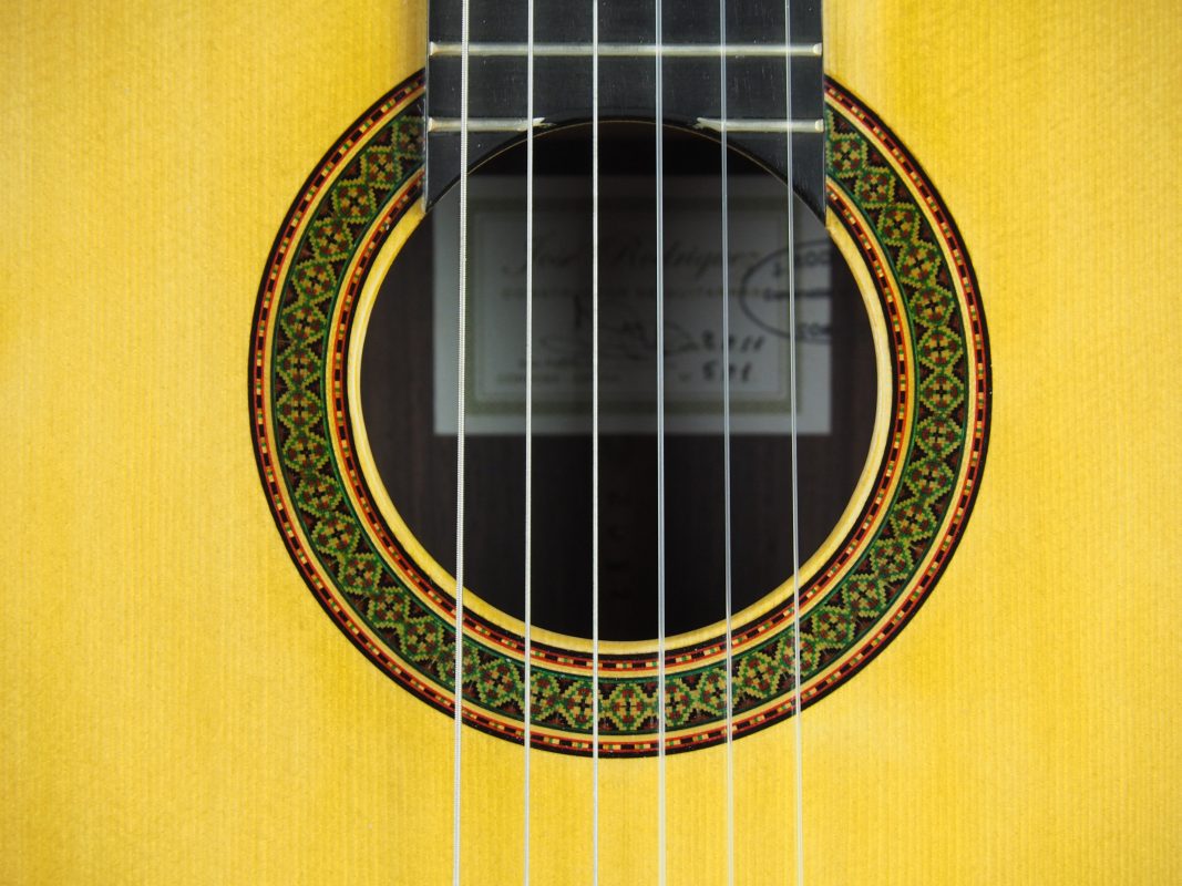 Classical concert guitar