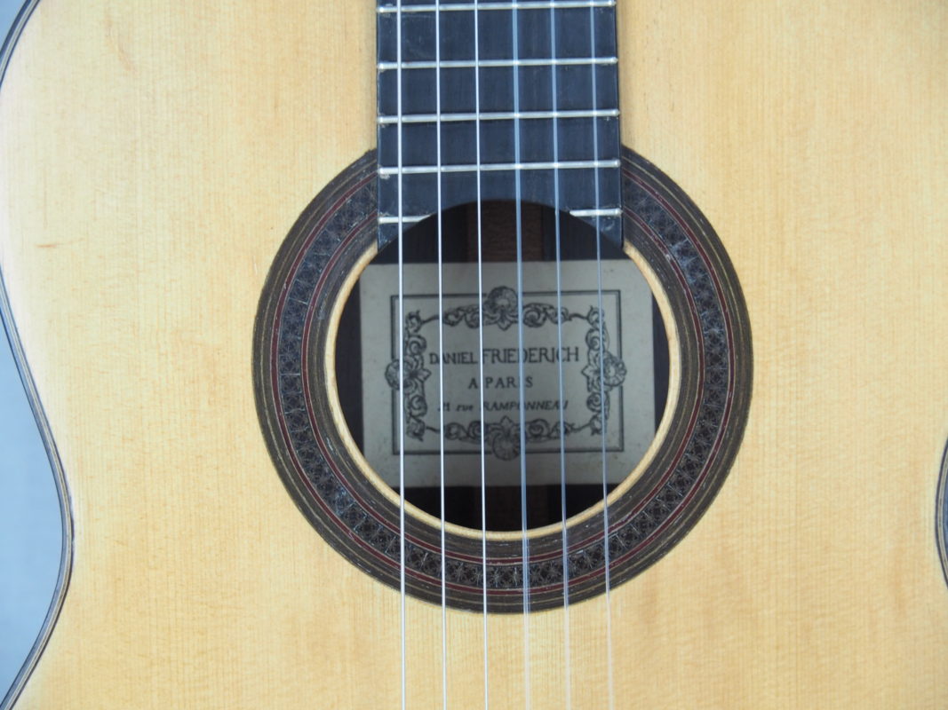Classical concert guitar