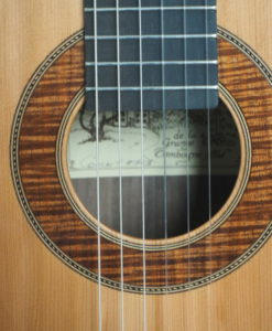 classical guitar du luthier Graham Caldersmith n°101 concert model