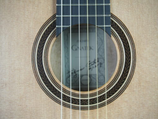 Gnatek Zbigniew classical guitar lattice luthier guitarmaker 17GNA017-08