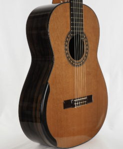 Luthier Kim Lissarrague concert lattice classical guitar
