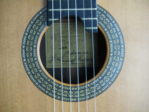 Luthier Manuel Contreras classical guitar