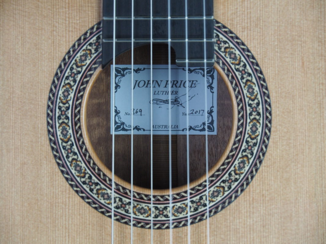 Classical concert guitar