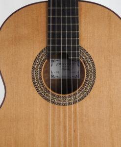Luthier John Price concert lattice classical guitar