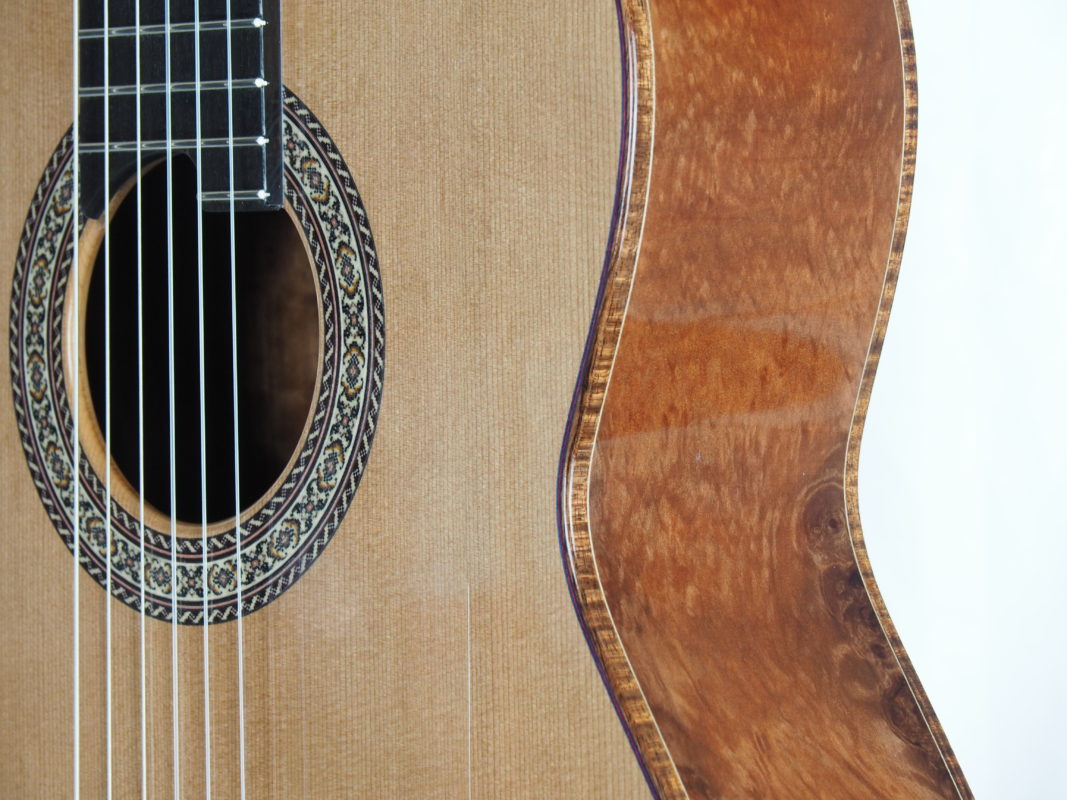 Classical concert guitar