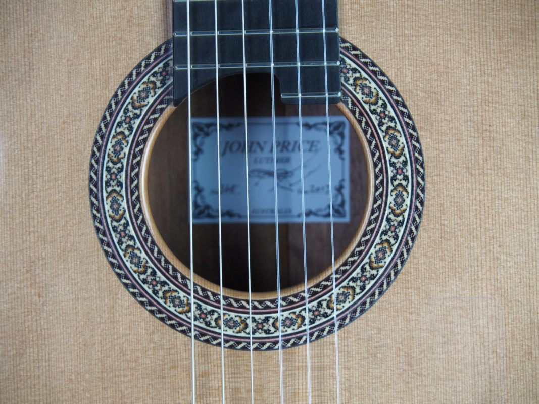 Classical concert guitar