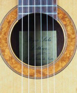 Luthier régis sala classical guitar amboine