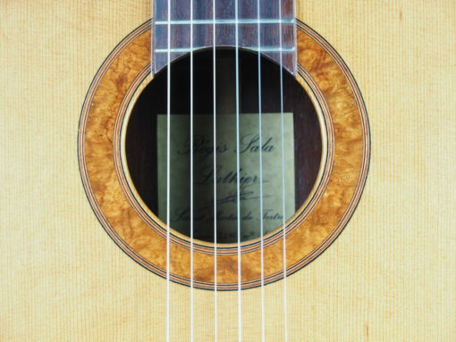 Luthier régis sala classical guitar amboine