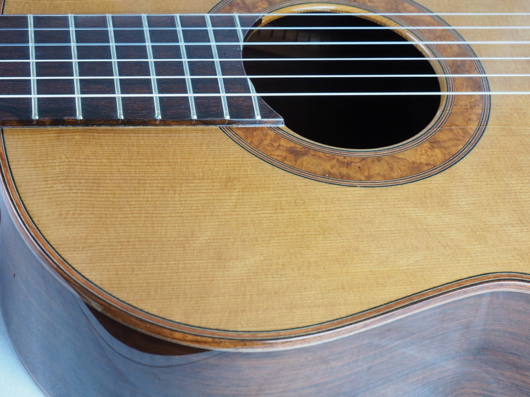 Classical concert guitar