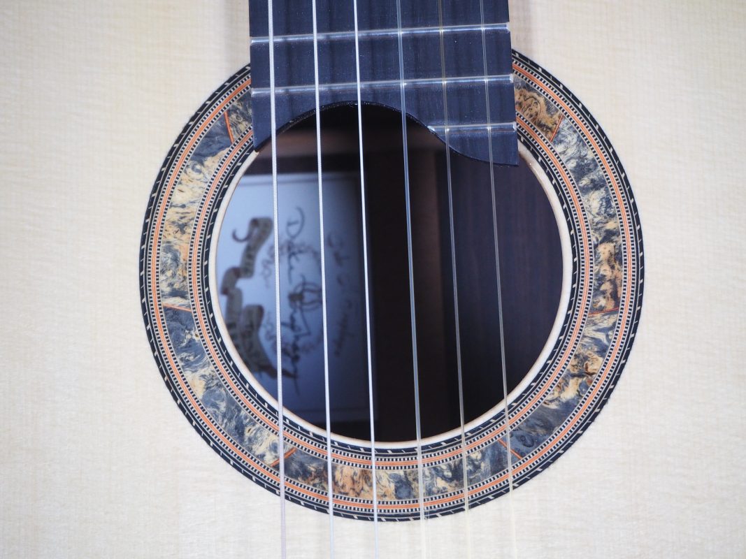 Classical concert guitar