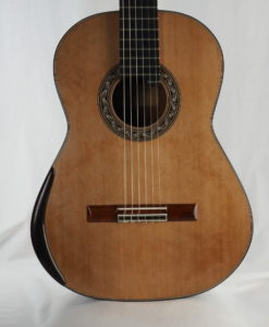 Luthier Charalambos Koumridis classical guitar Lattice model No. 87