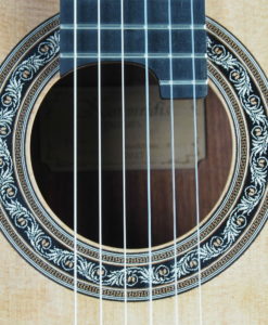 Luthier Charalambos Koumridis classical guitar Lattice model No. 87