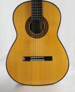 Luthier Christian koehn classical guitar double-top