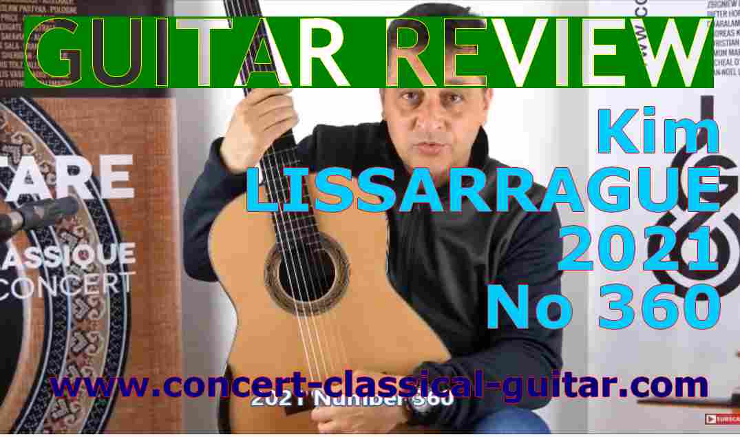Classical concert guitar