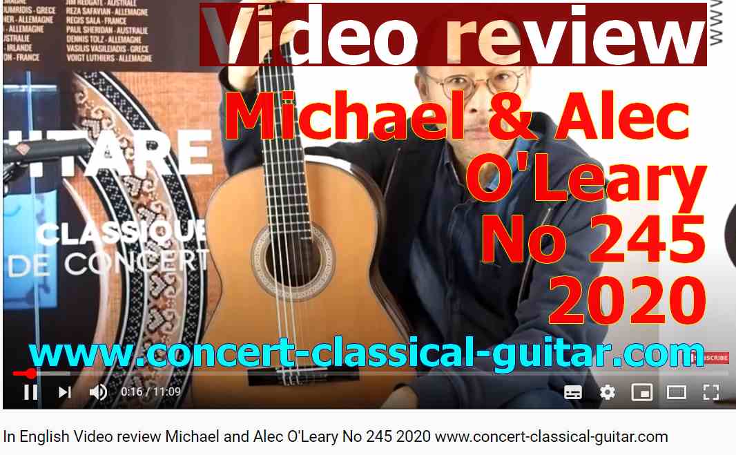 Classical concert guitar