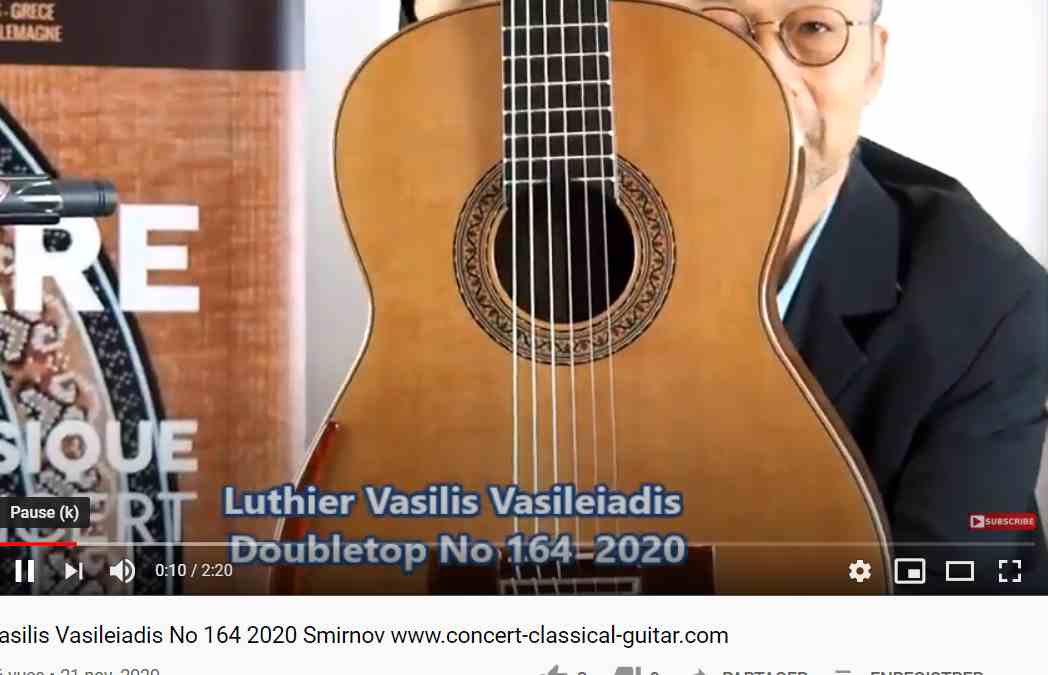 Classical concert guitar