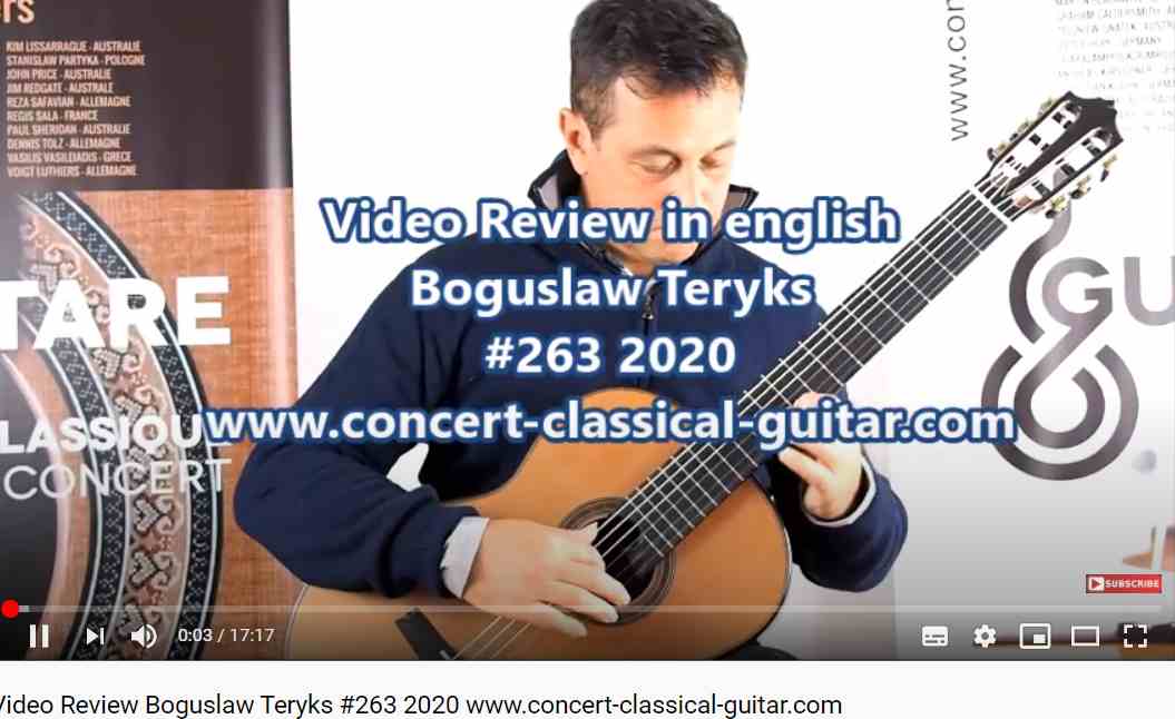 Classical concert guitar