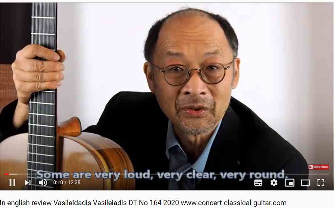 Classical concert guitar