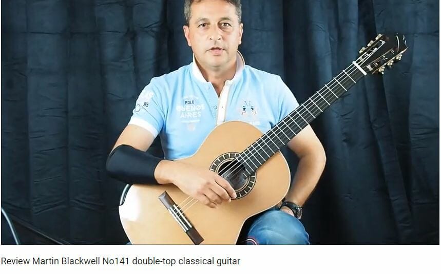 Classical concert guitar