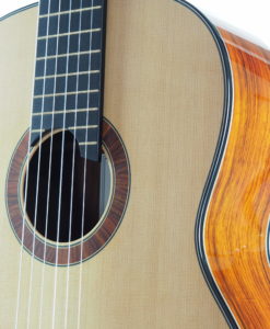 Luthier classical guitar Gypsy Rye Bear lattice 03