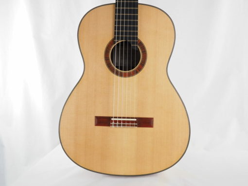 Luthier classical guitar Gypsy Rye Bear lattice 07