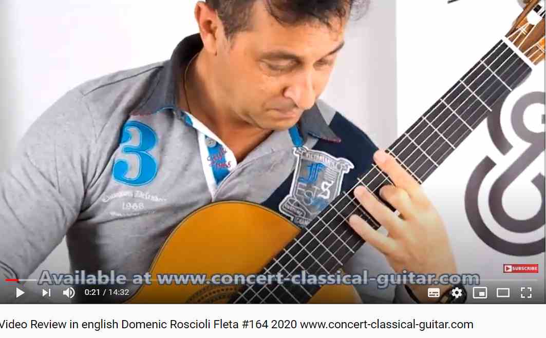 Classical concert guitar
