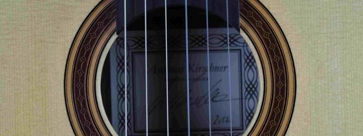 Classical concert guitar