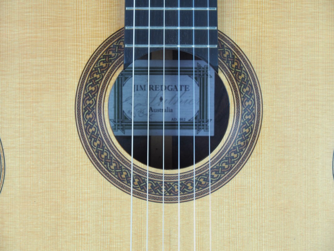 Classical concert guitar