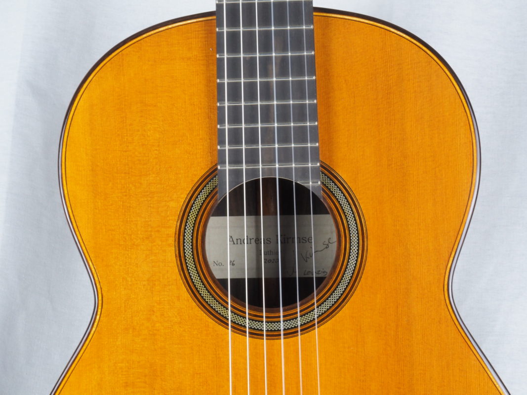 Classical concert guitar