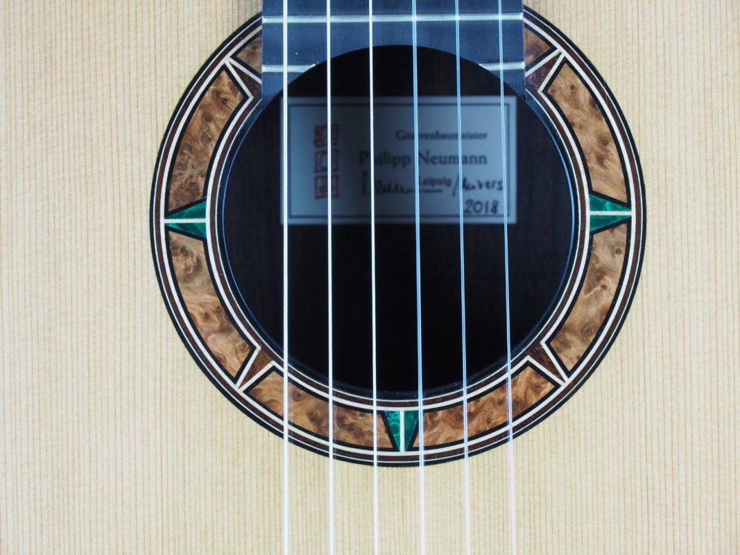 Classical concert guitar