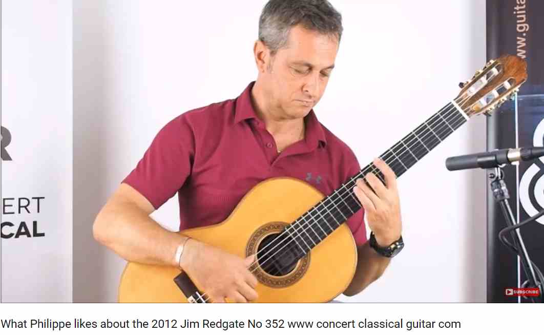 Classical concert guitar